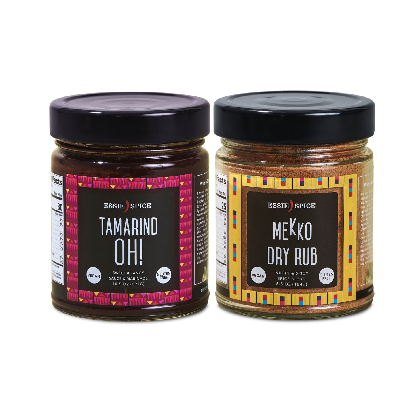 Smoky Tamarind Duo: TamarindOH!® + Mekko Dry Rub®-EssieSpice