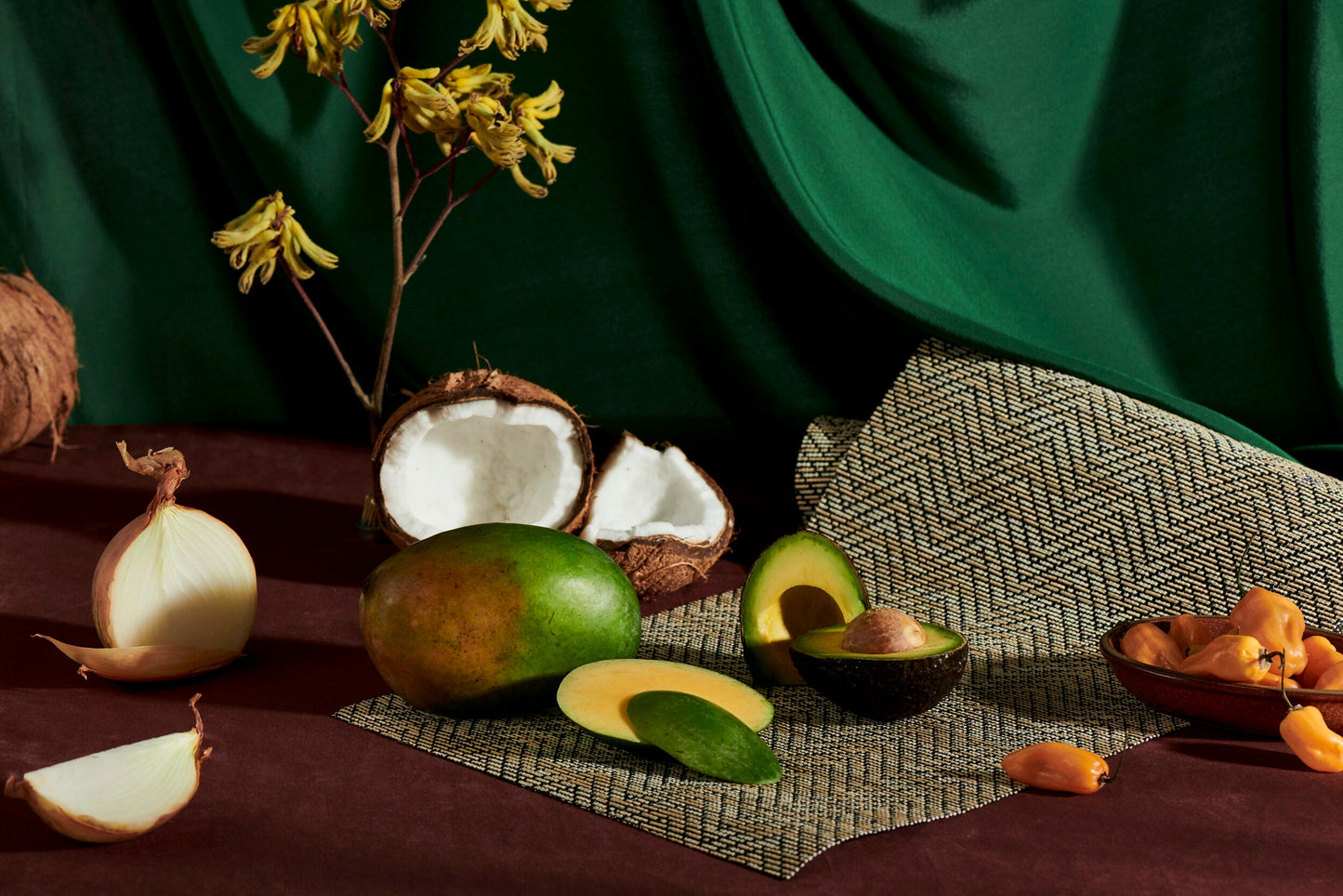 Savory + Tropical Medley: Coco-For-Garlic® + Mango Chili Medley®-EssieSpice