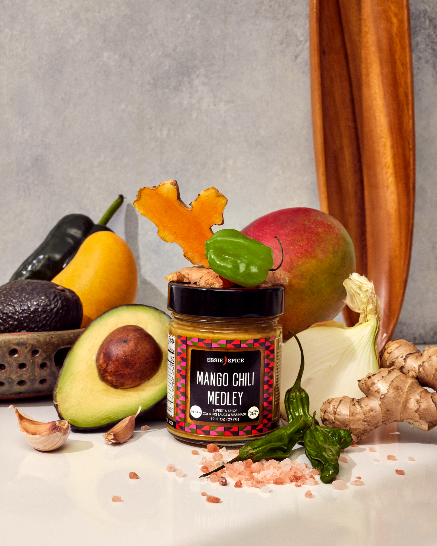 Savory + Tropical Medley: Coco-For-Garlic® + Mango Chili Medley®-EssieSpice