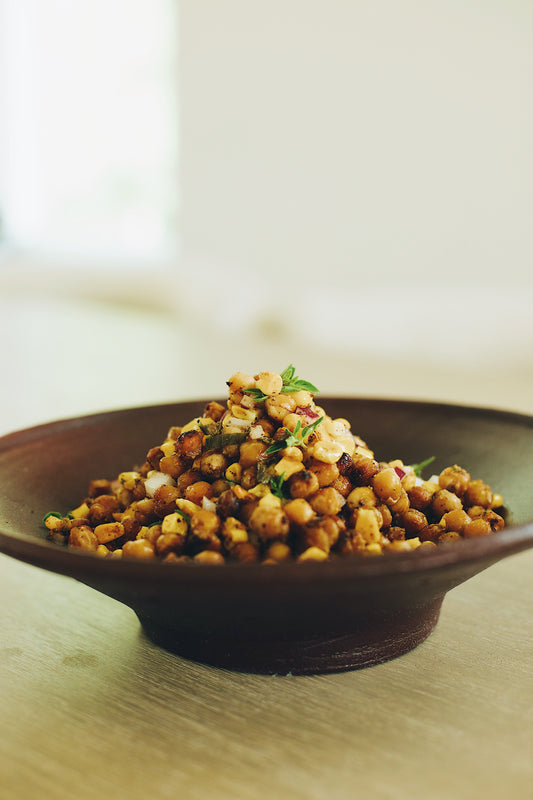 Chickpea & Sweet Corn Salad