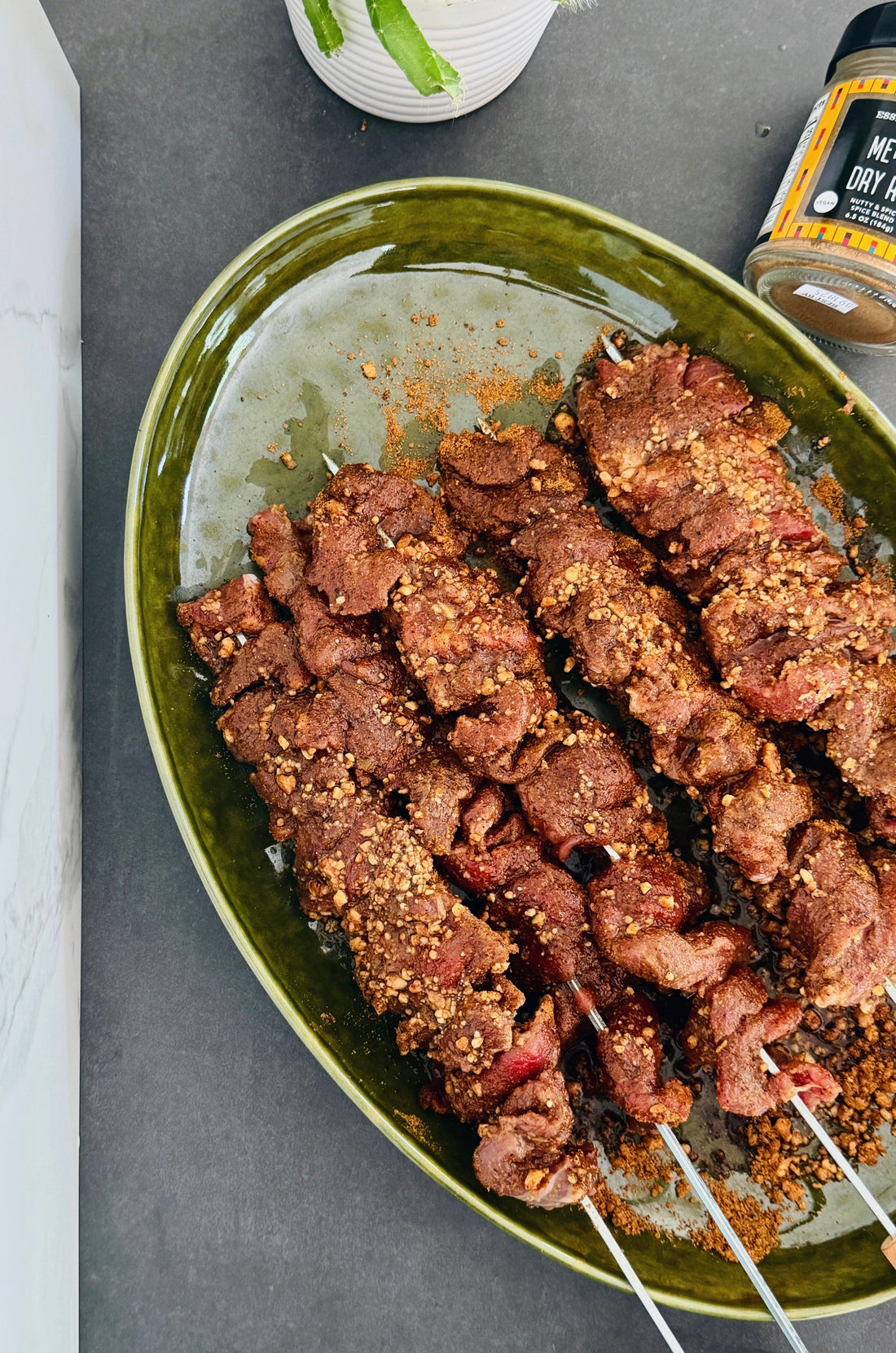 Savory KyinKyinGa - Grilled Kebab