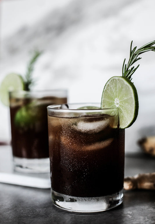 Winter Spiced Ginger Beer Cocktail